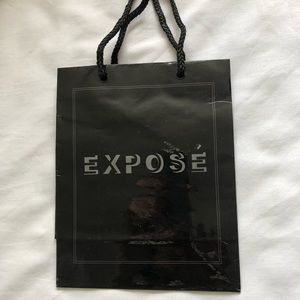 NEW EXPOSE glossy paper shopping gift bag